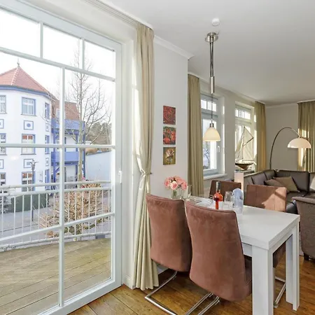 Appartement Strandnah Zentral Mit Balkon Ostseebad Kühlungsborn